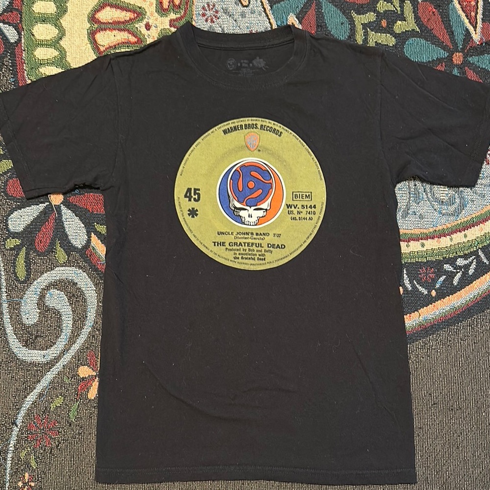 The Grateful Dead Black Graphic T-Shirt Small